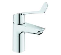 Grohe Eurosmart Mitigeur monocommandé pour lavabo, S-Size, saillie 119mm, vidage Push-Open, long levier, 23982003