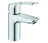 Grohe Eurosmart Mitigeur monocommandé pour lavabo, S-Size, saillie 119mm, vidage Push-Open, manette ouverte, 23980003