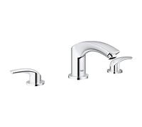 Grohe Eurosmart NEUF à 2 poignées à mélangeur Baignoire robinet 25168002 chrome