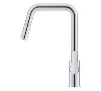 Grohe Eurosmart Robinet de cuisine - 22.1cm - douchette extractible - 2 jets - Chrome 30619000