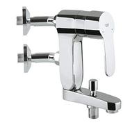 GROHE Eurostyle C 23302000 Vertical pour Baignoire à Levier Unique pour Robinet Équerre 45 degrés de Connexion