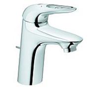 GROHE Mitigeur lavabo Eurostyle 23564003 chromé Taille S avec garniture de vidage