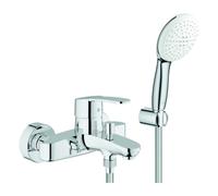 Grohe Eurostyle Cosmopolitan robinetterie de bain 25275002 25275_2 avec jeu de supports muraux, chromé