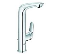 GROHE Mitigeur lavabo Eurostyle 23718003 chromé L, poignée fermée, avec garniture de vidage