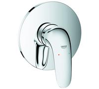 Grohe Eurostyle Mitigeur monocommandé pour douche, montage encastré, manette fermée, kit de finition, 24046003