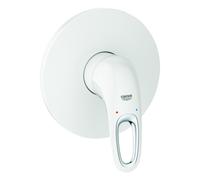 Grohe Eurostyle Mitigeur monocommandé pour douche, montage encastré, poignée ouverte, set de finition, 24048LS3, Couleur: Blanc Lune