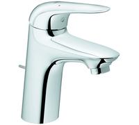 Grohe Eurostyle Mitigeur monocommandé pour lavabo, S-Size, saillie 110mm, vidage à tirette, manette fermée, 23707003