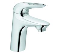 Grohe Eurostyle Mitigeur monocommandé pour lavabo, S-Size, saillie 110mm, vidage Push-Open, manette ouverte, 23929003