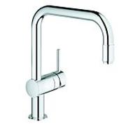 Grohe évier Minta No. 32067000 chromé, bec coulissant en U