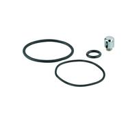 Grohe Fixation de bec 45396 pour façade bain/douche 3 trous, chrome, 45396000,