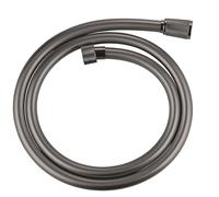 GROHE Flexible de douche, SilverFlex TwistStop, tuyau 1250mm, anti-pliures, raccord fileté universel 1/2", gris foncé, 28362A01