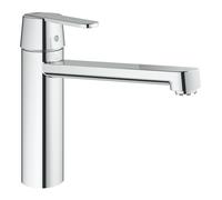 Grohe Get Mitigeur monocommandé pour évier, basse pression, saillie 221mm, hauteur moyenne, orientable, 30197000