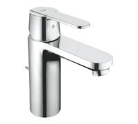 Grohe Get Mitigeur monocommandé pour lavabo, M-Size, saillie 122mm, vidage à tirette, 23454000, Couleur: chrome