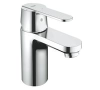 Grohe Get Mitigeur monocommandé pour lavabo, S-Size, saillie 92mm, vidage Push-Open, EcoMode, 23586000, Couleur: chrome