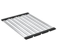 GROHE Grand Egouttoir à Vaisselle Pliable, Acier Inoxydable, Compatible Lave-Vaisselle, Anti-Corrosion, 49x34,8cm, Inox, 40854SD0