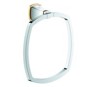 GROHE Grandera porte-serviettes - 20,5 cm - chrome/or en 40929ig0