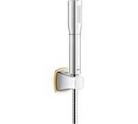 Grohe Grandera jeu de supports muraux 27993IG0 chromé or, Ø 70 mm