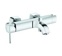 Grohe Grandera Mitigeur monocommandé pour bain, saillie 213mm, montage apparent, 24374000, Couleur: chrome