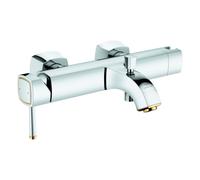 Grohe Grandera Mitigeur baignoire - avec support douchette - Chrome/doré 24374ig0