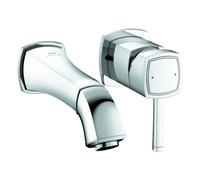 Mitigeur Lavabo Mural Grohe Grandera 2 trous 177mm Chromé