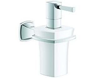Grohe Grandera Seifenspender 40627000 chromé , verre de Céramique blanc
