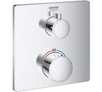Mitigeur de douche thermostatique Grohe Grohtherm pour Rapido SmartBox, 1 consommateur, chrome, 24078000