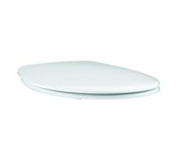 Grohe Grohe Abattant WC Bau Céramique avec couvercle, blanc alpin Quantité:1