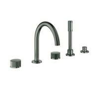 Grohe Grohe Atrio Priv. Coll. 5 trous combinaison baignoire graphite dur brossé Quantité:1