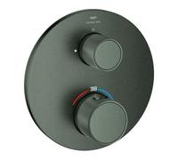 Grohe Grohe Atrio Private Collection Ensemble complet UP mitigeur thermostatique 2 voies, graphite mat Quantité:1