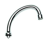Grohe Grohe Bec de robinet 13076, projection 140 mm, pivotant avec butée, chrome Quantité:1
