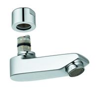 Grohe Grohe Bec en fonte 440451 77 mm pour robinetterie murale Eichelberg chrome Quantité:1