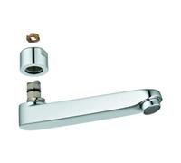 Grohe Grohe Bec en fonte 440453 177mm pour robinetterie murale Eichelberg chrome Quantité:1