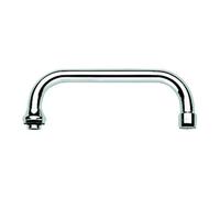 Grohe Grohe Bec en U 13034, portée 301 mm, pour robinetterie murale cuisine, 1/2'' chrome Quantité:1