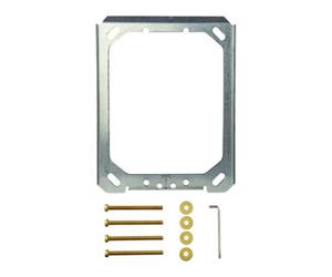 Grohe Grohe Cadre de fixation 43215 complet en laiton pour plaque de recouvrement WC Quantité:1