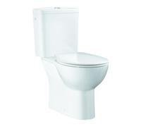 Grohe Grohe Combinaison WC sur pied Bau céramique blanc alpin, sans rebord, sortie verticale Quantité:1
