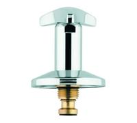 Grohe Grohe Corps supérieur 11502 pour vannes encastrées Trecorn Poignée marque rouge 1/2" chrome Quantité:1