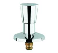 Grohe Grohe Corps supérieur 11513 DN15 pour vannes encastrées, manette triangulaire bleu/rouge 1/2" chrome Quantité:1