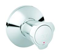 Grohe Grohe Costa Garniture de robinet encastré, marquage rouge, chrome, avec rosace poussante Quantité:1