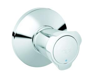 Grohe Grohe Costa Garniture de valve encastrée bleu, chrome, avec rosace à poussoir Quantité:1