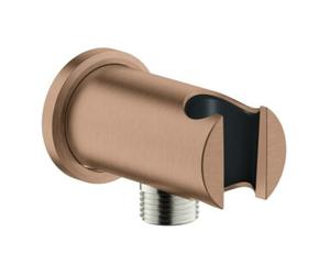 Grohe Grohe Coude de sortie mural Rainshower 1/2" avec douchette murale, rond, blanc, avec support solaire Quantité:1