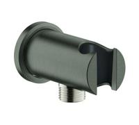 Grohe Grohe Coude de sortie murale Rainshower 1/2" avec douchette murale, rond, graphite mat Quantité:1