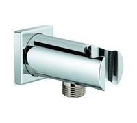 Grohe Grohe Coude mural Rainshower 1/2", avec douchette murale, rosace carrée, chrome Quantité:1