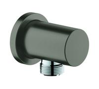 Grohe Grohe Coude mural Rainshower 1/2", rosace ronde, graphite dur brossé Quantité:1
