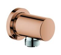 Grohe raccord mural Rainshower 27057DA0 coucher de soleil chaud, rosace ronde, DN 15 AG