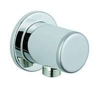 Grohe Grohe Coude mural Relexa 1/2", capuchon chrome mat, chrome Quantité:1