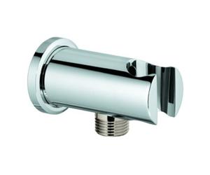 Grohe Grohe Coudes de sortie murale Rainshower 1/2" avec support de douche murale, rond, chrome Quantité:1