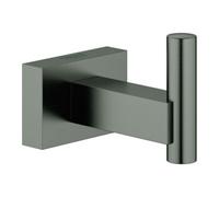 Grohe Essentials Cube crochet pour peignoir 40511AL1 graphite dur brossé, fermeture dissimulée