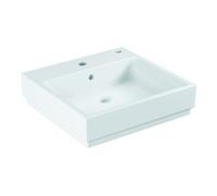 Grohe Grohe Cube Lavabo Céramique 50, 1 Trous avec Trop-plein, Blanc Alpin PureGuard Quantité:1