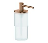 Grohe Grohe Distributeur de savon Atrio 160ml, verre/métal, sunset brossé Quantité:1