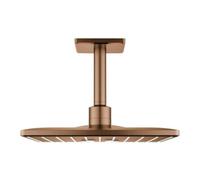 Grohe Grohe Douche de tête Rainshower SmartActiveCube 310 acier inoxydable, sortie plafond 14,2 cm, 2 types de jet Quantité:1